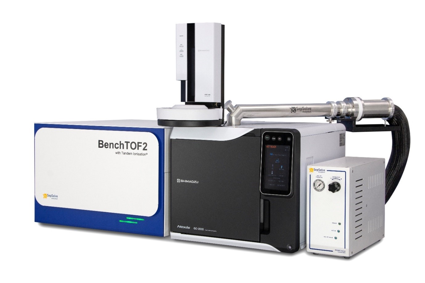 SepSolve BenchTOF2 TOF MS with Shimadzu Nexis GC